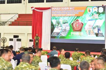 Dandim 0812/Lamongan Paparkan Keberhasilan KDKMP Kepada Presiden