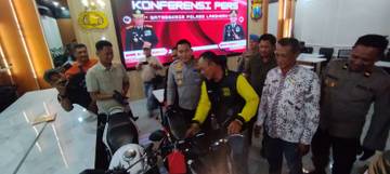 Gerak Cepat, Dua Pelaku Curanmor Dibekuk Satreskrim Lamongan