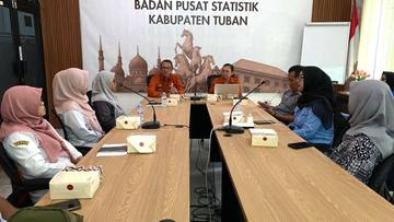 Evaluasi Pelayanan Statistik, BPS Tuban Gelar FGD