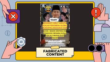 Hoaks Megawati: Korupsi Itu Fenomena Global