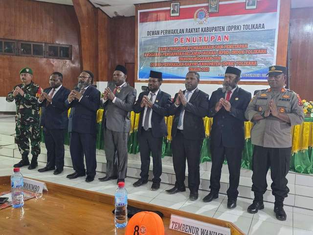 DPRK Tolikara Resmi Sahkan APBD T.A 2026 