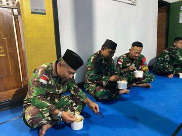 Sinergitas Di Bulan Ramadhan, TNI-Polri Kelila Buka Puasa Bersama 