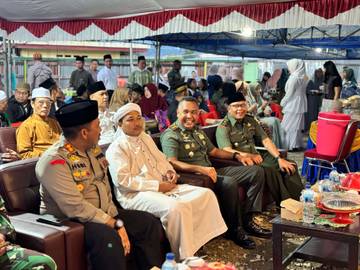 Dandim Jayawijaya Hadiri Buka Puasa Bersama di Polres Jayawijaya