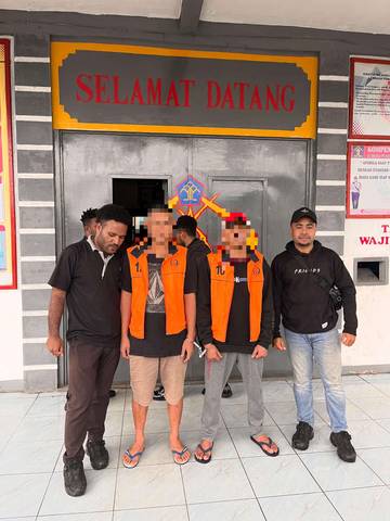 Polres Tolikara Serahkan Dua Pelaku Kasus Narkotika Beserta Barang Bukti Ke Kejaksaan Negeri Jayawijaya 