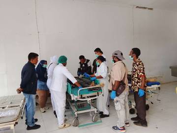 2 Orang Pekerja Bangunan Ditembak OTK