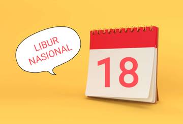 Senin, 18 Agustus Ditetapkan sebagai Hari Libur Nasional