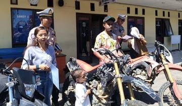 Lagi, Polres Jayawijaya Kembalikan Motor Curian ke Pemilik