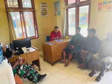 Tim Patroli Polres Tolikara Respon Cepat Kasus Penganiayaan