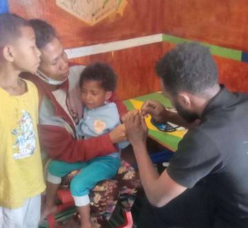 Sie Dokes Berikan Pelayanan Kesehatan Kepada Keluarga Bhayangkari