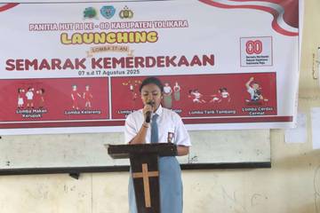 Lomba Cerdas Cermat Antar Pelajar Meriahkan HUT RI