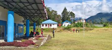 Gabungan Polri/TNI Laksanakan Latihan Upacara HUT RI Ke-80