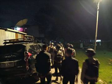 Polres Tolikara Rutin Patroli Jaga Kamtibmas
