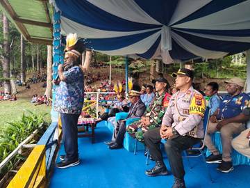 Ibadah Penutupan HUT GIDI di Bokondini Berjalan Aman