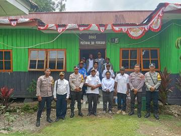 Perkuat Ketahanan Pangan, Polres Tolikara Kolaborasi Dinas Pertanian