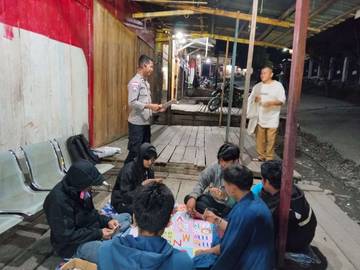 Sat Binmas Gelar Pengecekan Pos Kamling Kanume Ampera