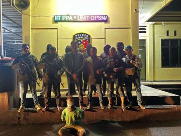 Tim'Taring-Babi dan Tim-Siluman Ringkus Tersangka CURAS di Elagaima