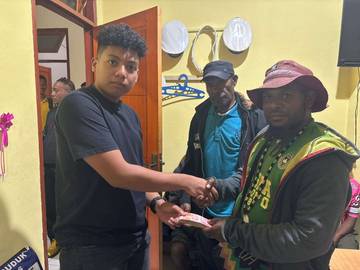 Laka Lantas di Tolikara Berakhir Dengan Damai
