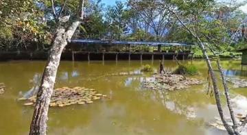 Obyek Wisata Pondok Apung Wio Silimo