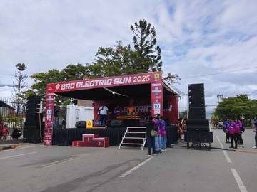 Bupati Jayawijaya Buka BRC Electrik Run 2025