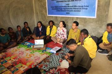 UNIBA Papua Gelar Pengabdian Sosial Mahasiswa Di Desa-Hulekama