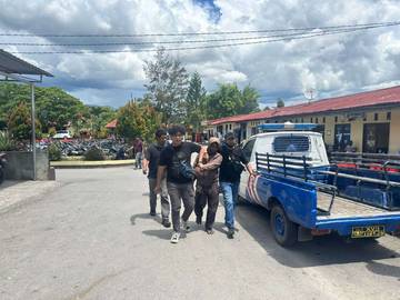 Polres Jayawijaya Amankan Pelaku Curas di Kantor Lurah