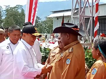 Bupati Jayawijaya: Kunjungan Menko Polkam Bentuk Perhatian Pemerintah