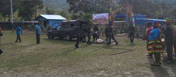 Babinsa Kurulu Pererat Kemanunggalan TNI Dan Rakyat