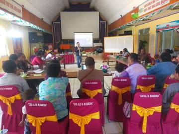 Gereja Dukung Optimalisasi Kerajinan Noken sebagai Sumber Bisnis-Menjanjikan