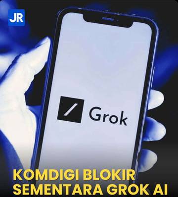 Indonesia Blokir Grok AI Elon Musk