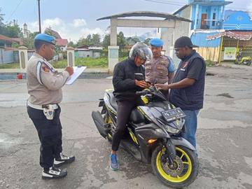 Polres Jayawijaya Laksanakan Gaktibplin Personil