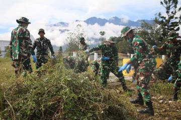  TNI–Polri, Forkopimda Dan Masyarakat Gelar Karya Bakti