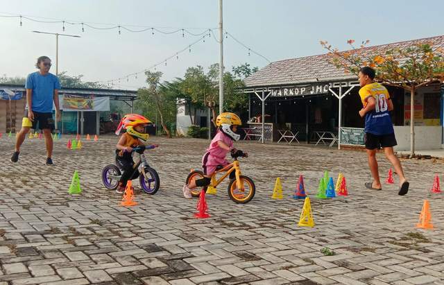 Push Bike Semakin Diminati Anak-Anak di Way Kanan