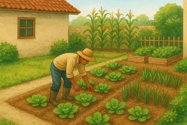 Tanaman Pangan Mudah Ditanam Dalam Pekarangan Rumah