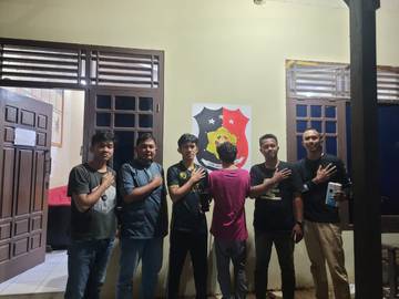 Polres Way Kanan Ringkus Pelaku Curat