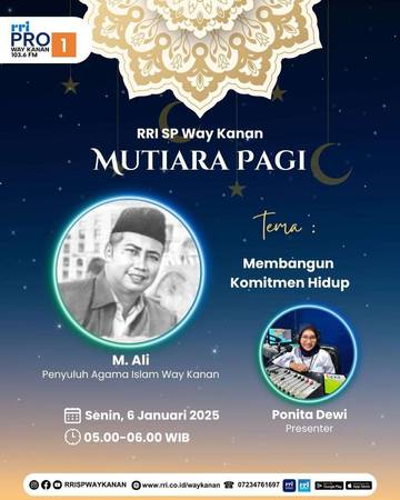 Mutiara Pagi, Membangun Komitmen Hidup