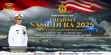 Hari Dharma Samudera, Menghormati Jasa Prajurit Laut Indonesia