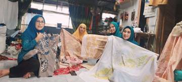 Dukungan Pemerintah Majukan Batik Ecoprint Baradatu