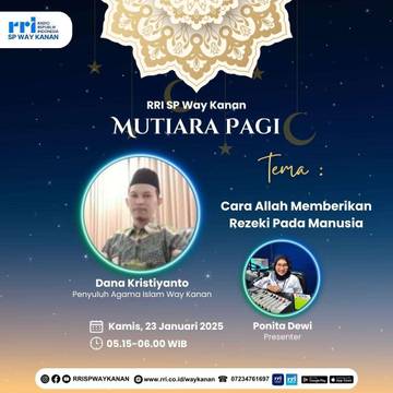 Mutiara Pagi, Cara Allah Memberikan Rezeki Pada Manusia