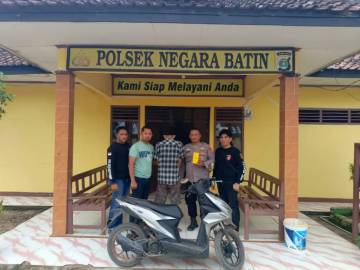 Pelaku Curanmor di Waykanan Berhasil Ditangkap 
