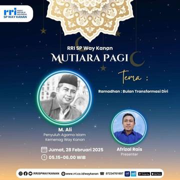 Ramadan Bulan Transformasi Diri