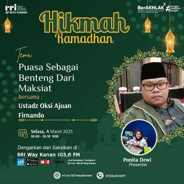 Puasa sebagai Benteng dari Maksiat