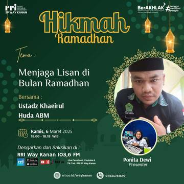 Menjaga Lisan di Bulan Ramadan