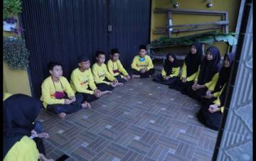 Santriwati Blambangan Umpu Rutin Tadarus Pagi di Ramadan