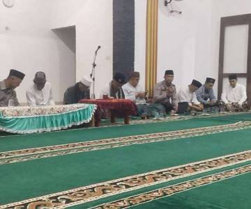 Binmas Polsek Buay Bahuga Gelar Safari Ramadan