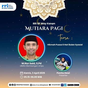 Hikmah Puasa Enam Hari Dibulan Syawal