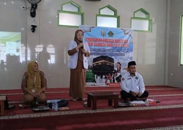 Pembinaan Manasik Haji Fokus pada Pencegahan Penyakit