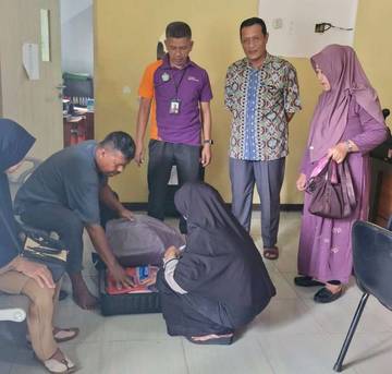Pengecekan Akhir CJH Kloter JKG-56 Way Kanan