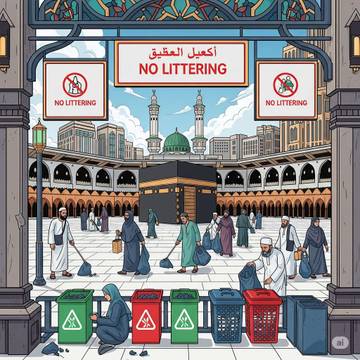 Larangan di Masjidil Haram dan Masjid Nabawi