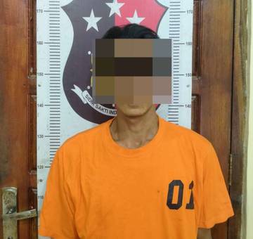 Polisi Amankan Pelaku Curi Karet 