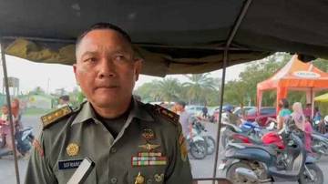 Atlet Bola Volly Besutan Kodim 0427 WayKanan Dapat Apresiasi